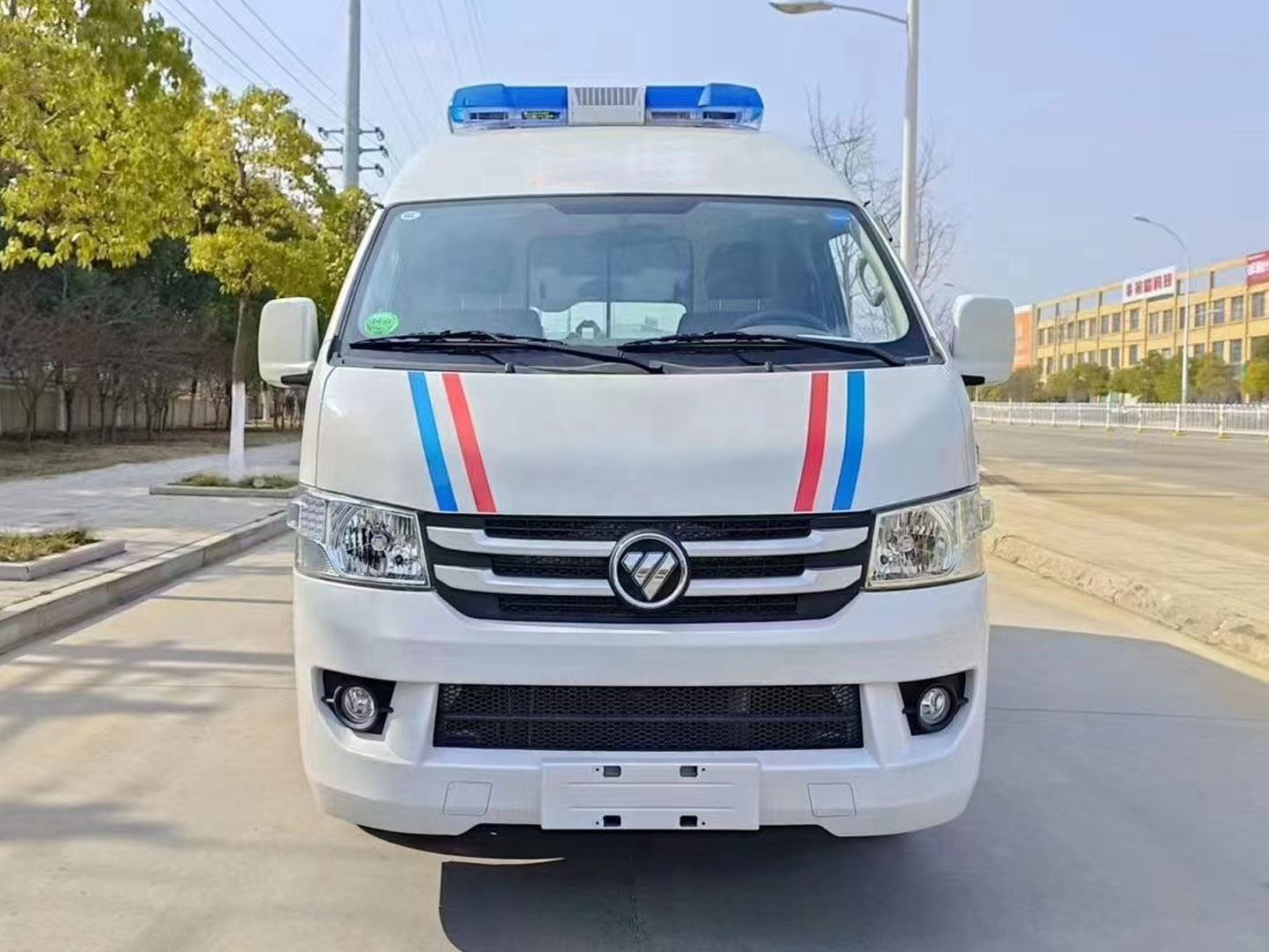 Equipamento de ambulância FOTON G7 Ven Tilator Novo carro de ambulância médica