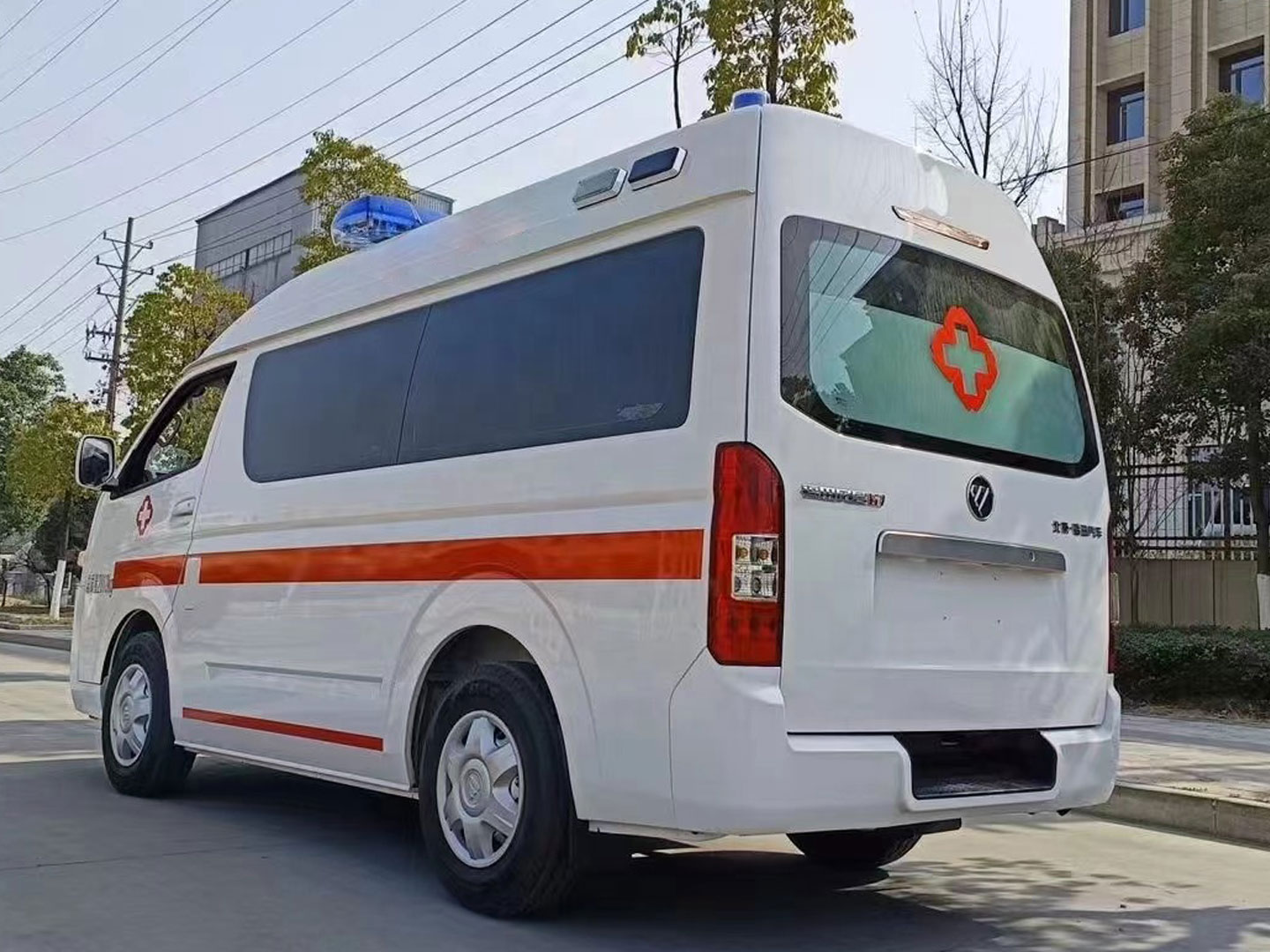 Equipamento de ambulância FOTON G7 Ven Tilator Novo carro de ambulância médica