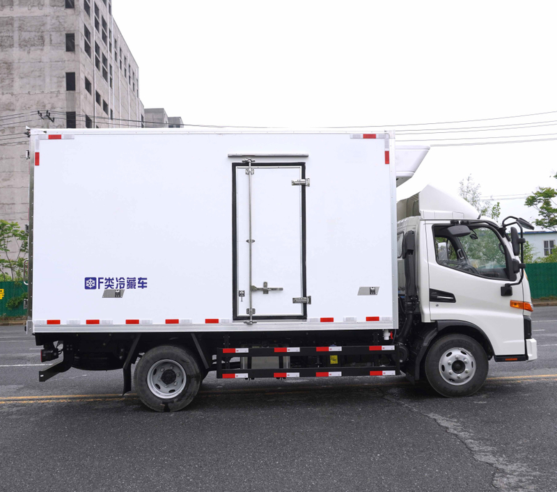 Os carros do refrigerador transportam caminhões vivos 2T 3T 4T dos peixes 