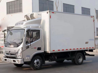 Caminhões de refrigeração Dongfeng EURO 3 para transporte