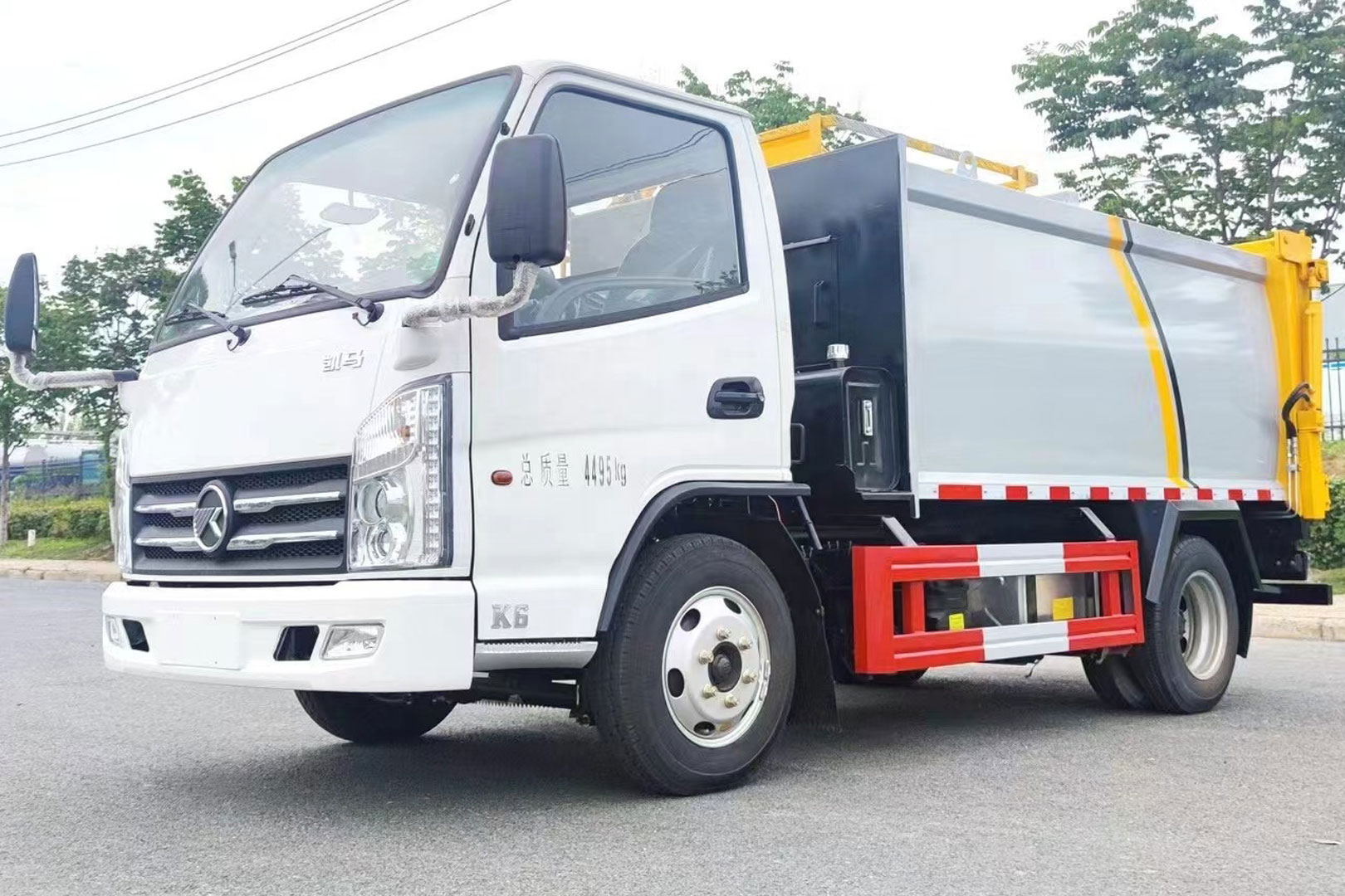 Caminhão basculante tipo pendurar lateral para transporte